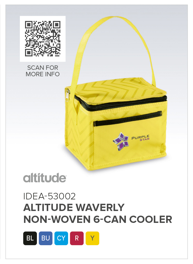 Altitude Waverly Non-Woven 6-Can Cooler CATALOGUE_IMAGE